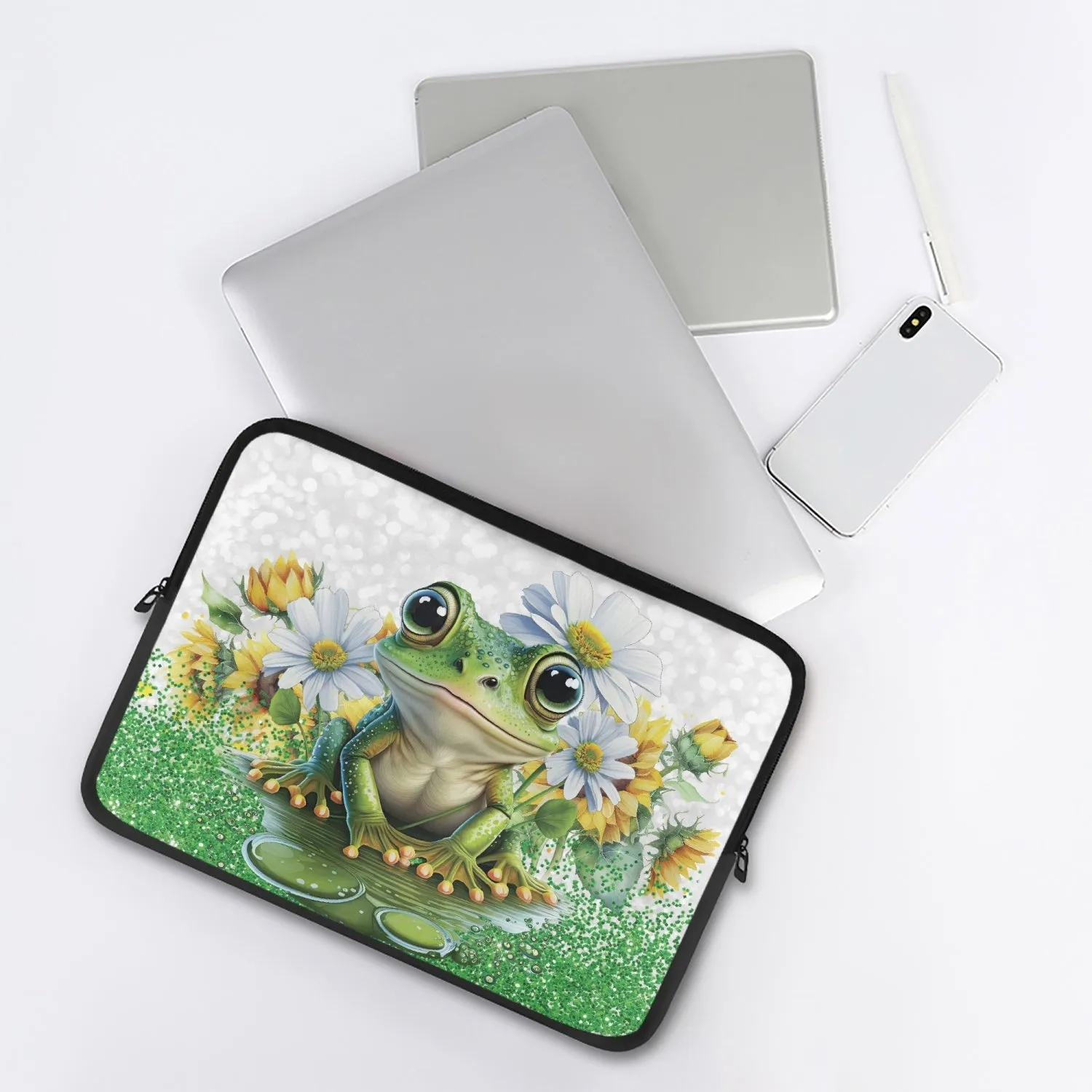 Laptop Sleeve - without handles - Frog