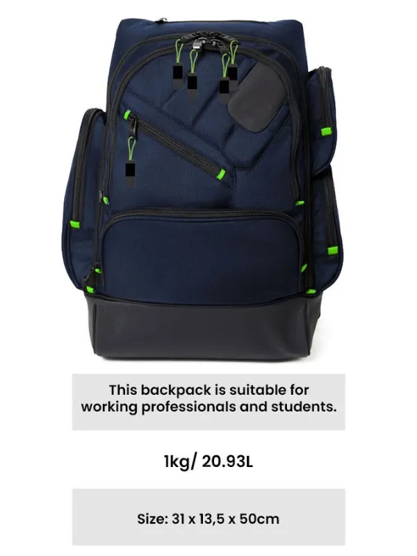 Large Travel Backpack - 7 Compartments