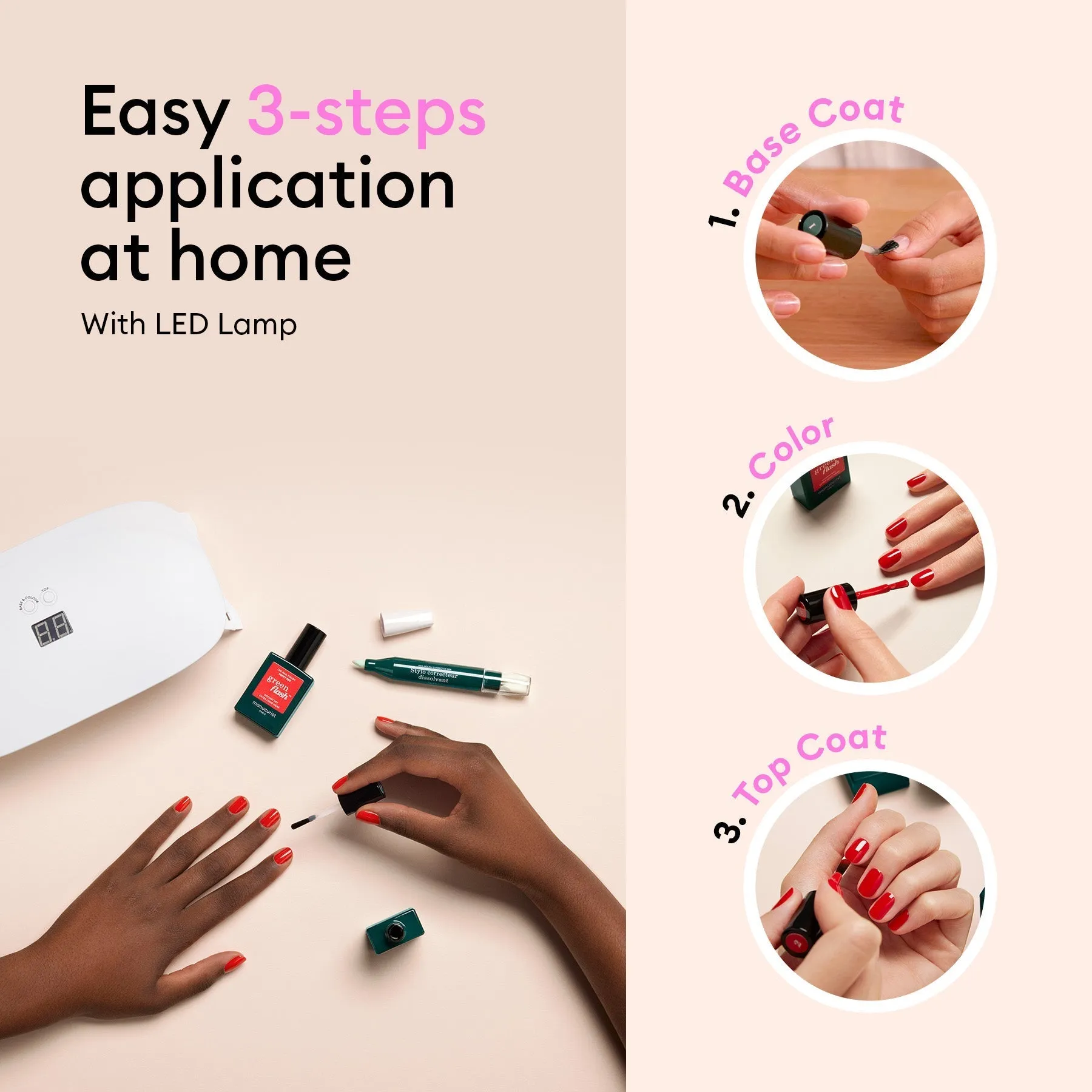 LED nail polish  Starter Kit - All Time Classics