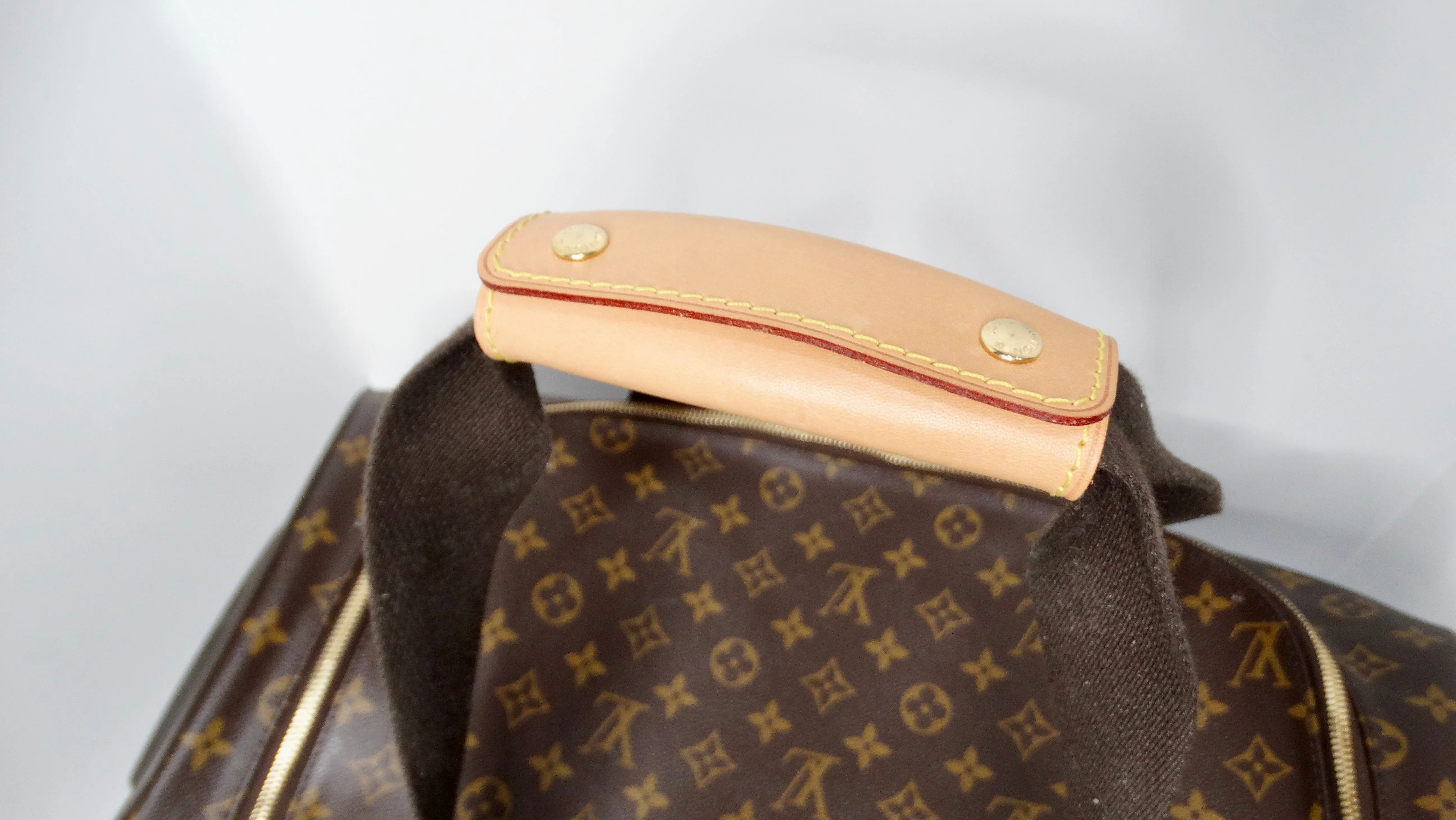 Louis Vuitton Brown Monogram Neo Eole 55 Duffle Roller Suitcase