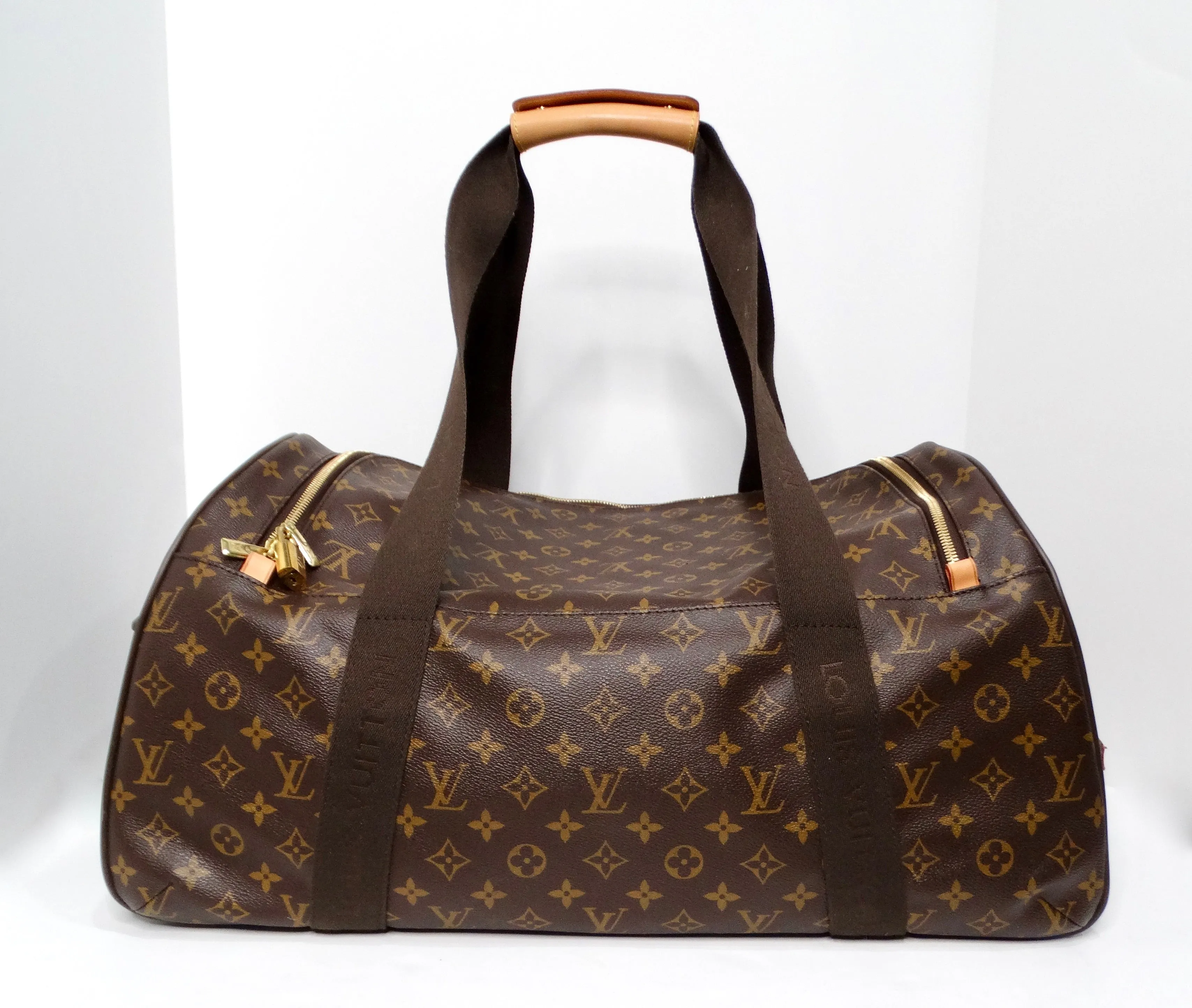 Louis Vuitton Brown Monogram Neo Eole 55 Duffle Roller Suitcase