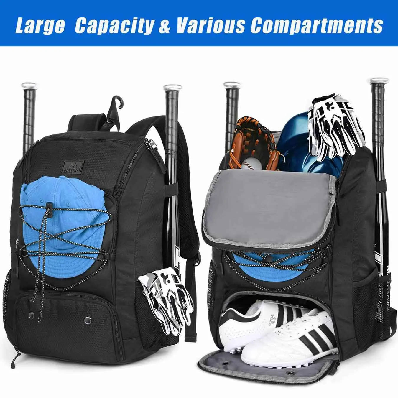 MATEIN Baseball Bat Backpack