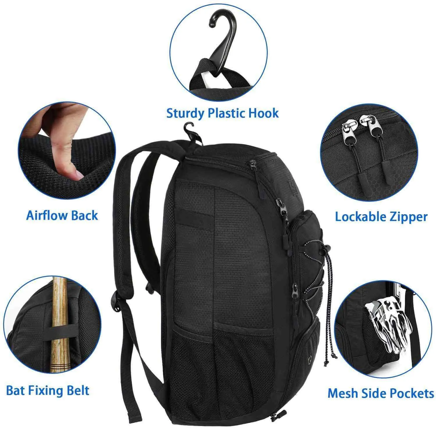 MATEIN Baseball Bat Backpack