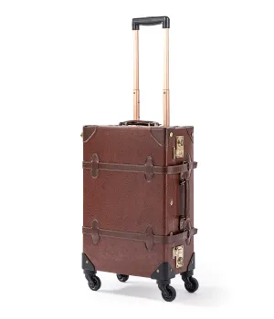 Minimalism Spinner Suitcase - Caramel Brown's