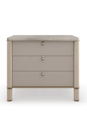 Modern 3-Drawer Nightstand | Caracole Balance