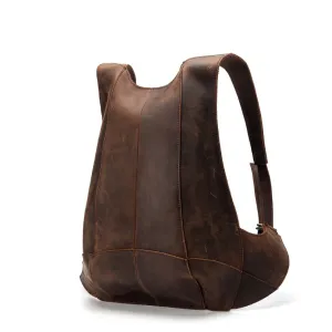 Natural Leather Backpack for Women / Genuine Leather Bag