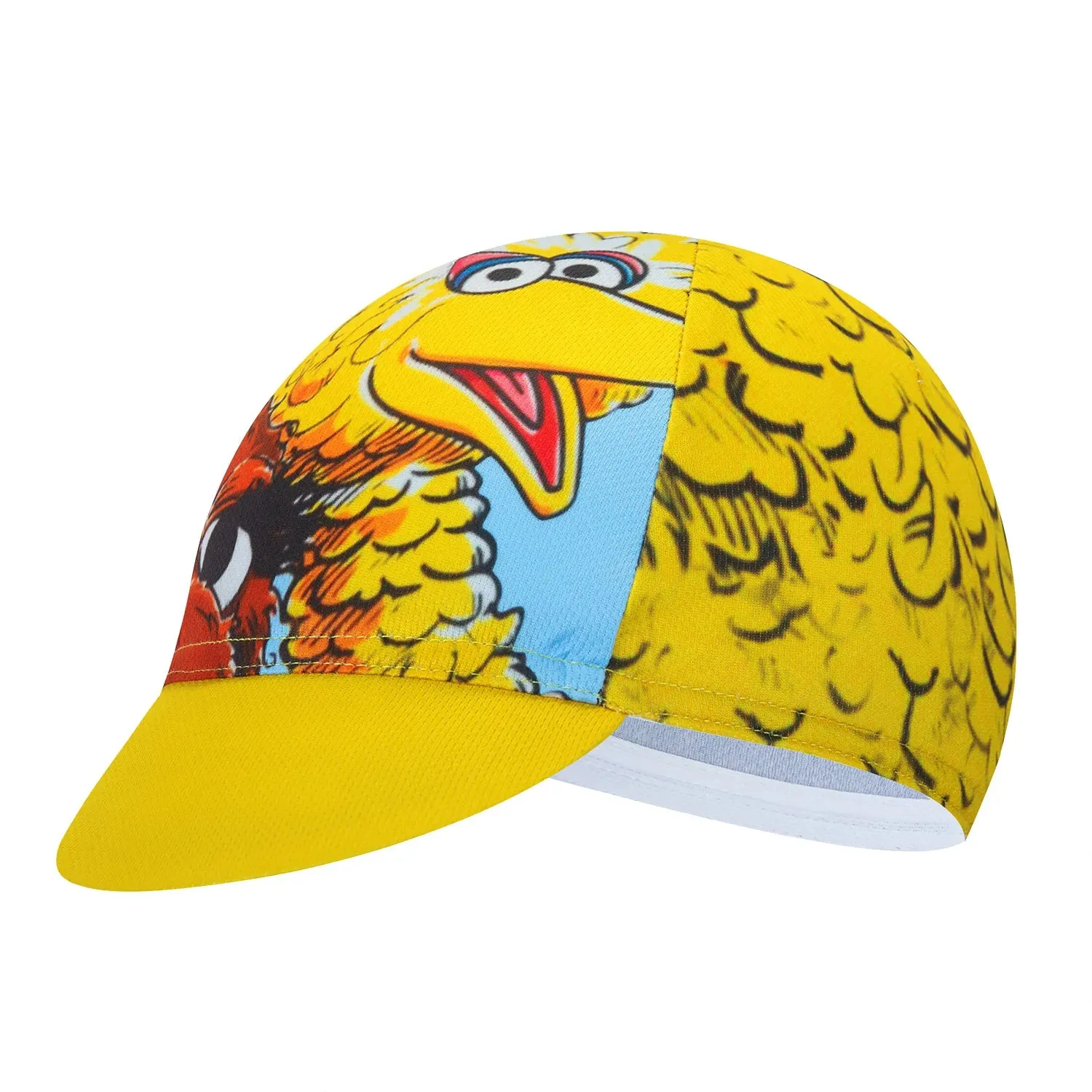 New Cartoon Men&Women Yellow Cycling Cap Summer Breathable Bike Hat