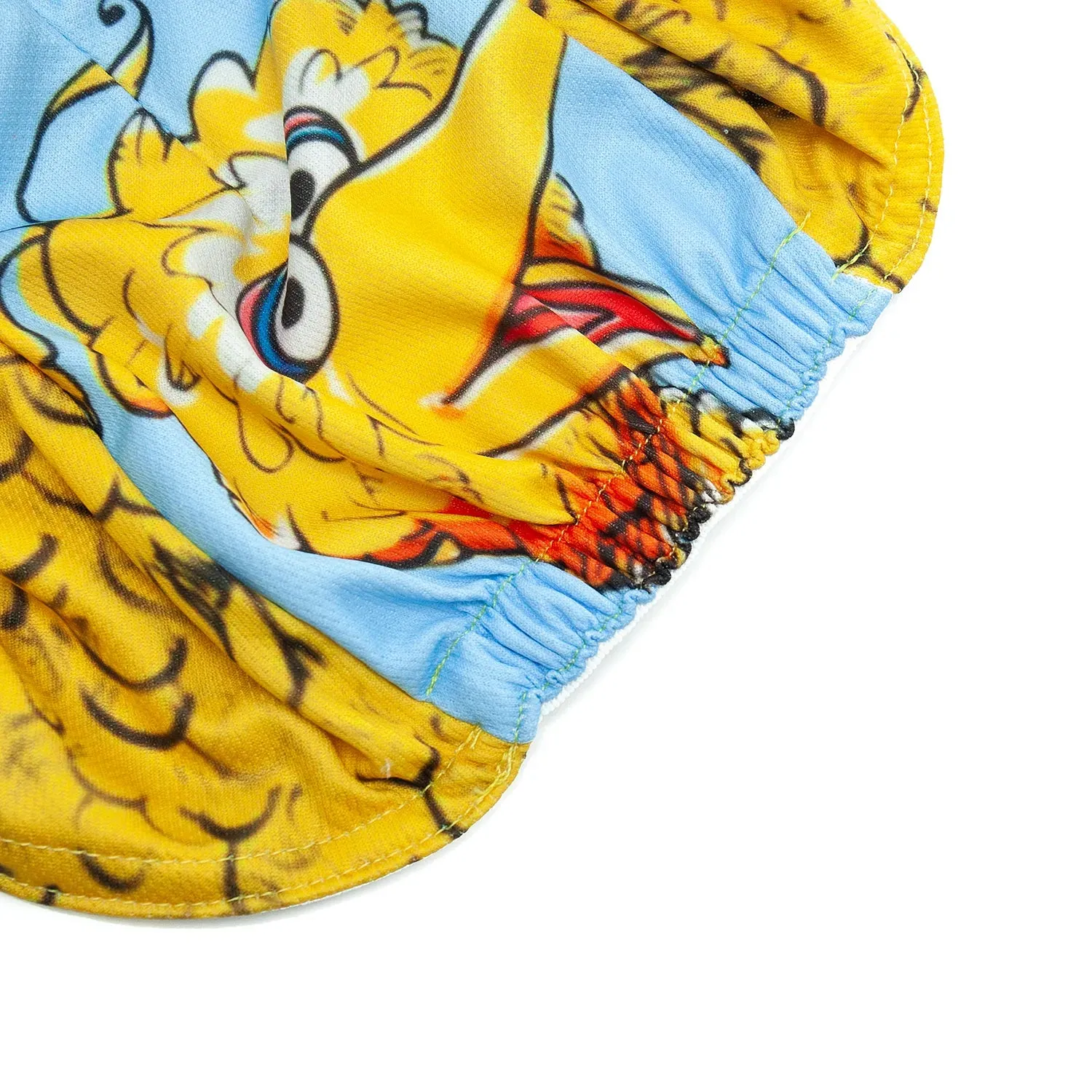 New Cartoon Men&Women Yellow Cycling Cap Summer Breathable Bike Hat