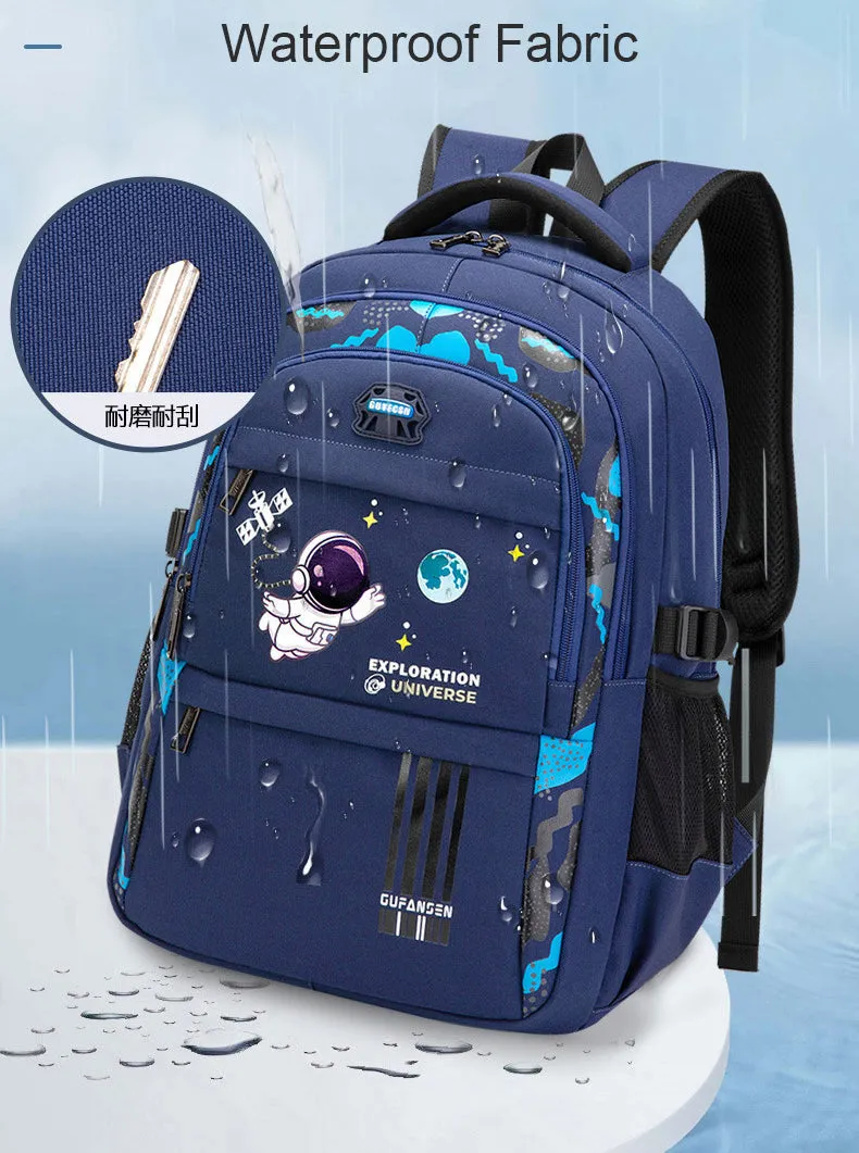 New Waterproof Children's Backpack Boys Girls Primary Schoolbag Large-Capacity Orthopedic Bookbag Kids Backpack Mochila Infantil