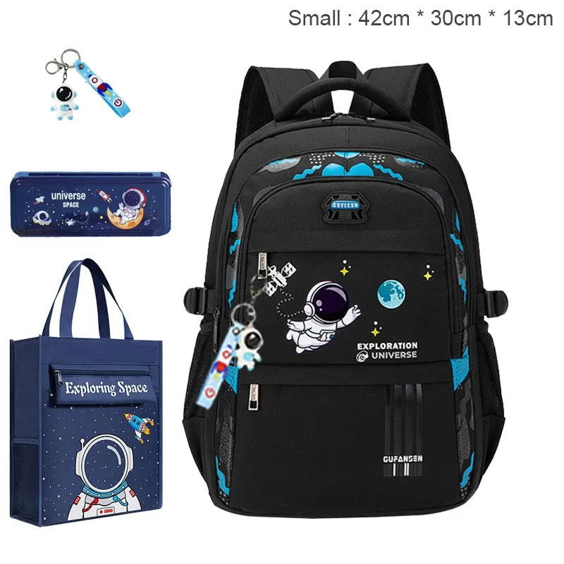 New Waterproof Children's Backpack Boys Girls Primary Schoolbag Large-Capacity Orthopedic Bookbag Kids Backpack Mochila Infantil