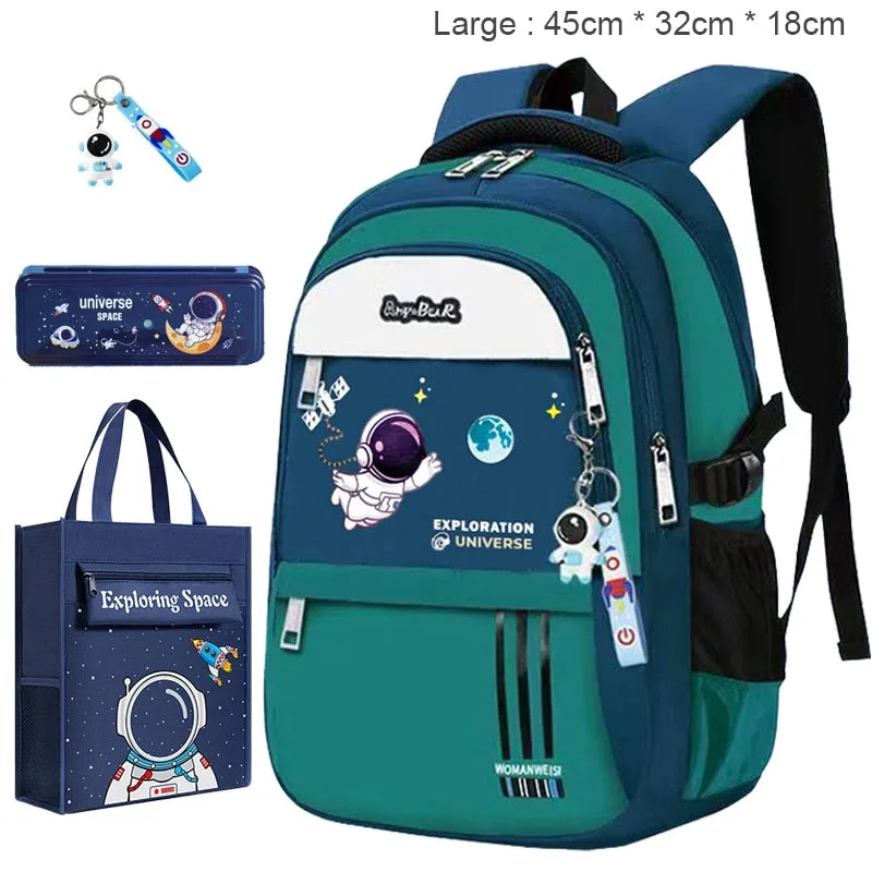 New Waterproof Children's Backpack Boys Girls Primary Schoolbag Large-Capacity Orthopedic Bookbag Kids Backpack Mochila Infantil