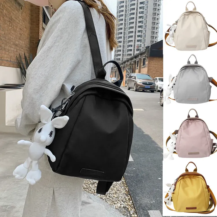 Niche New Style Shell Bag New Town Backpack Leisure Women's Cross-Body Bag Lightweight South Korea Large Capacity Outdoor Backpack