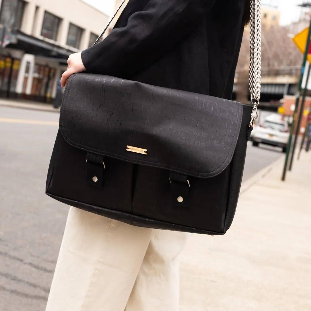 NOMAD messenger bag | COAL