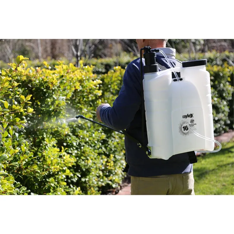 Nylex 16L Heavy Duty Garden Sprayer - Black / White