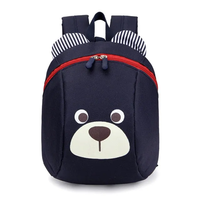 Nylon Toddler Backpacks Anti Lost Design Mini Schoolbag Kindergarten Girl Boys Backpacks