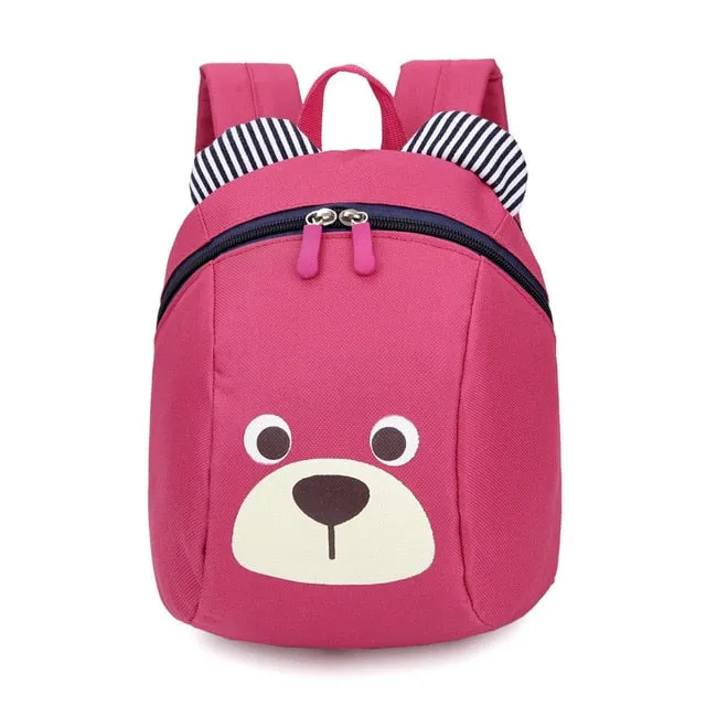 Nylon Toddler Backpacks Anti Lost Design Mini Schoolbag Kindergarten Girl Boys Backpacks