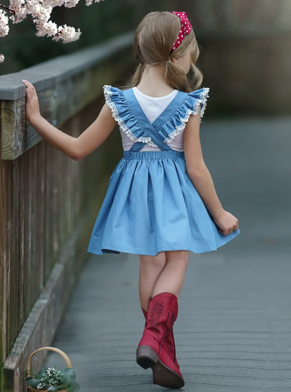 Obliviously Beautiful Chambray Dress