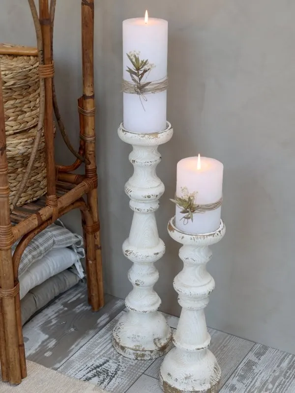 Ornate Pillar Candle Holder