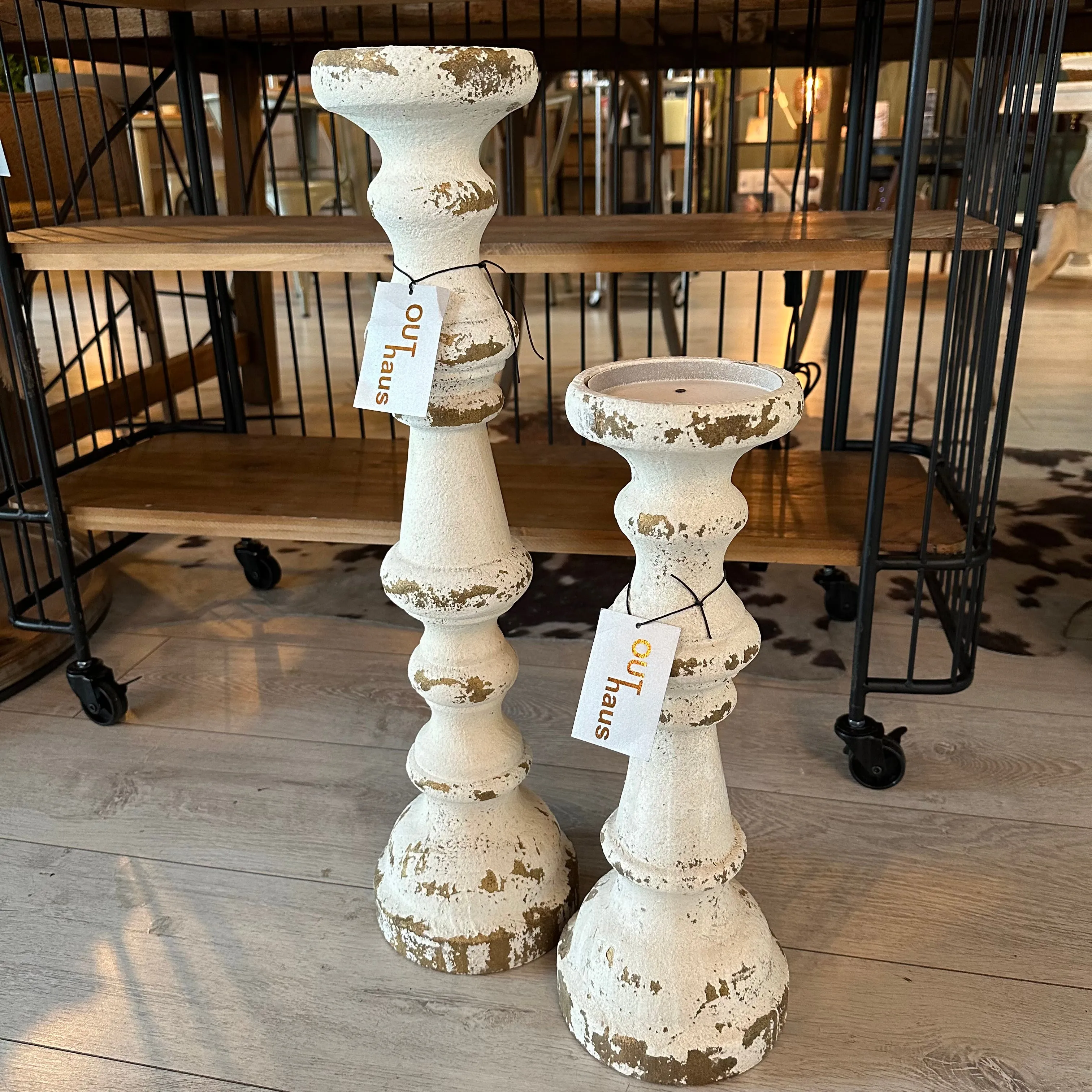 Ornate Pillar Candle Holder