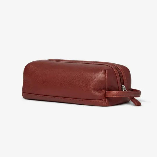 Osgoode Marley Small Leather Toiletry/Shave Bag - 2015