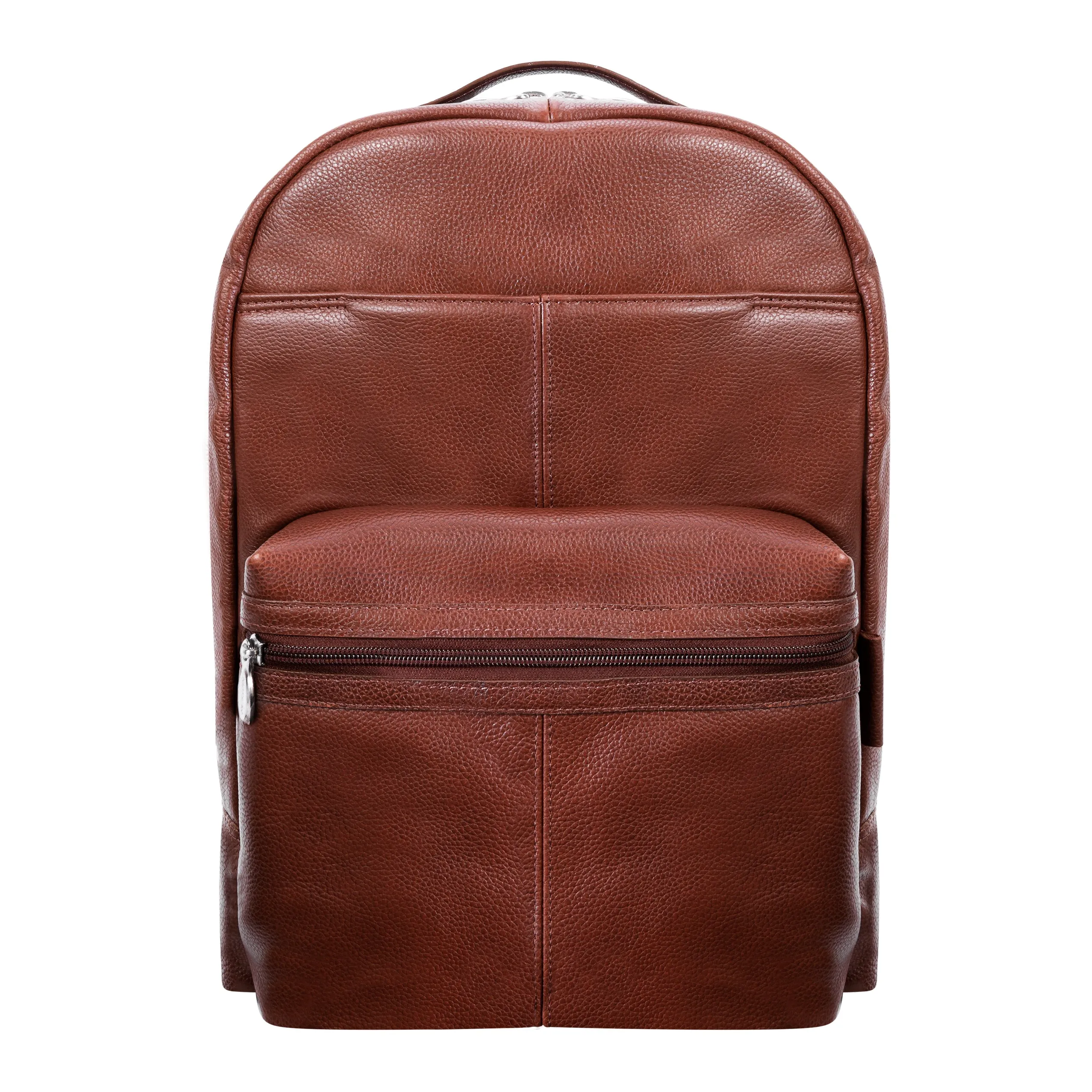 PARKER | 15” Leather Dual-Compartment Laptop Backpack