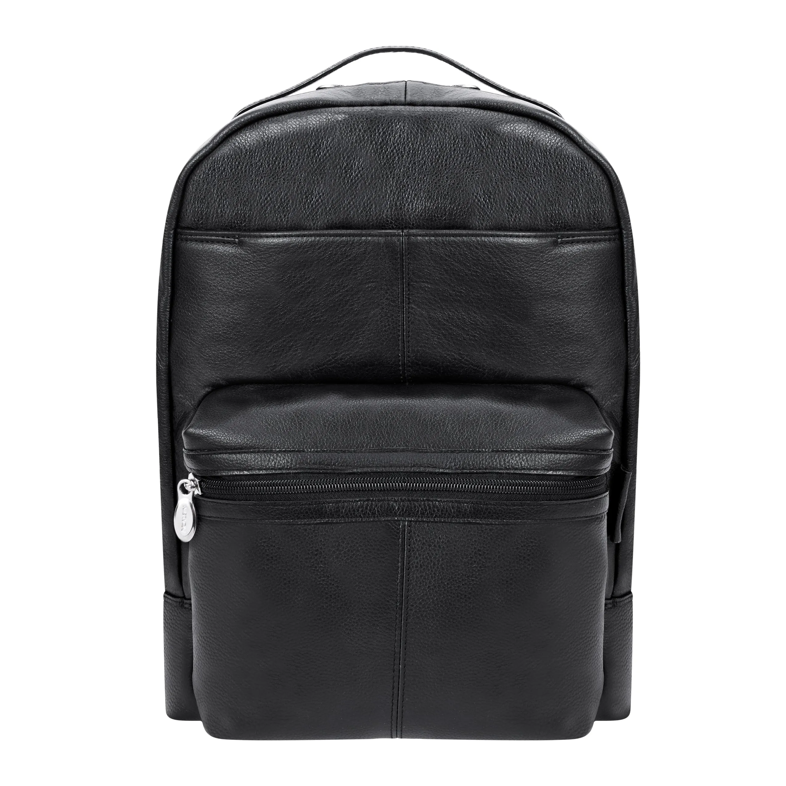 PARKER | 15” Leather Dual-Compartment Laptop Backpack