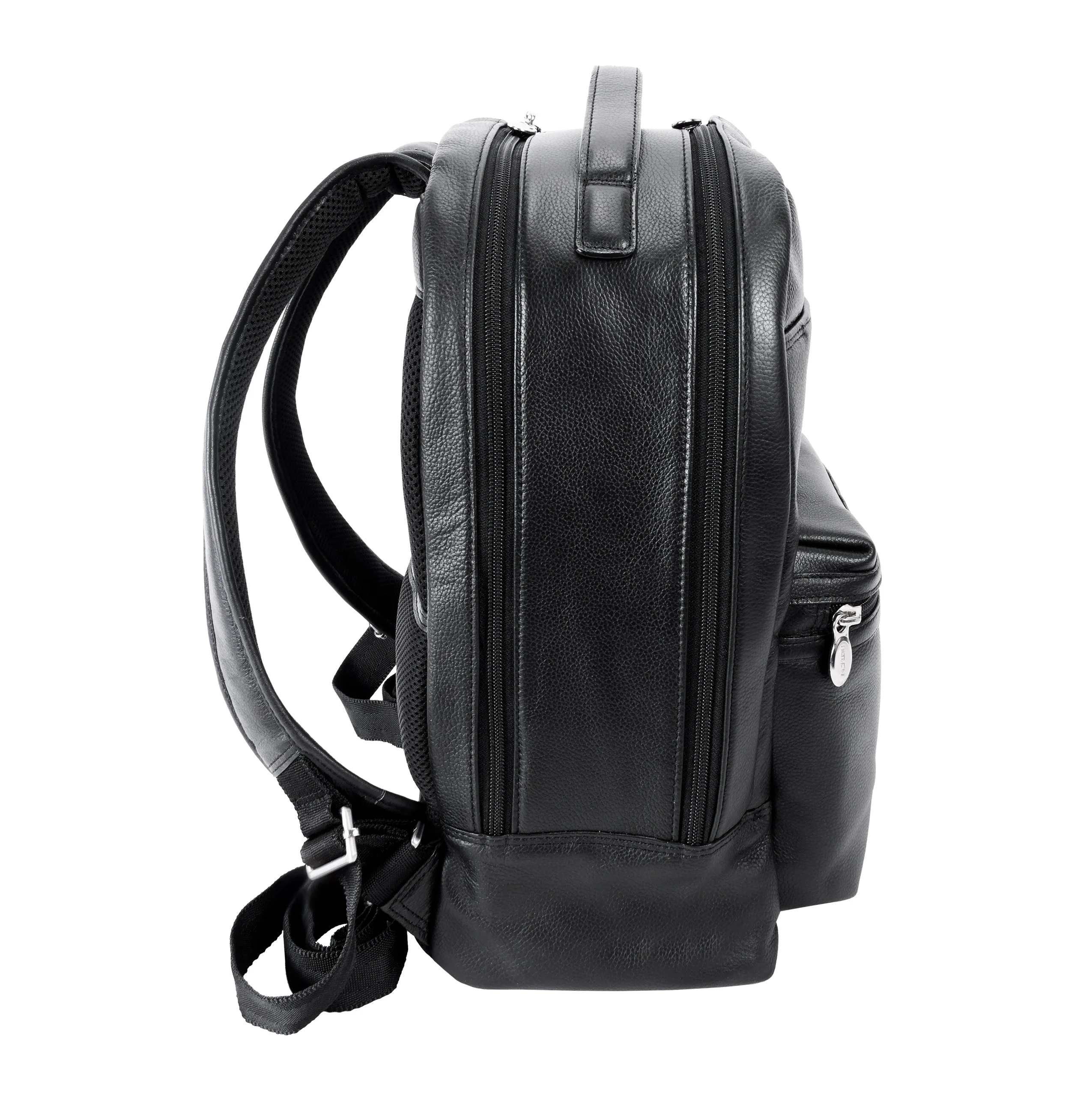 PARKER | 15” Leather Dual-Compartment Laptop Backpack