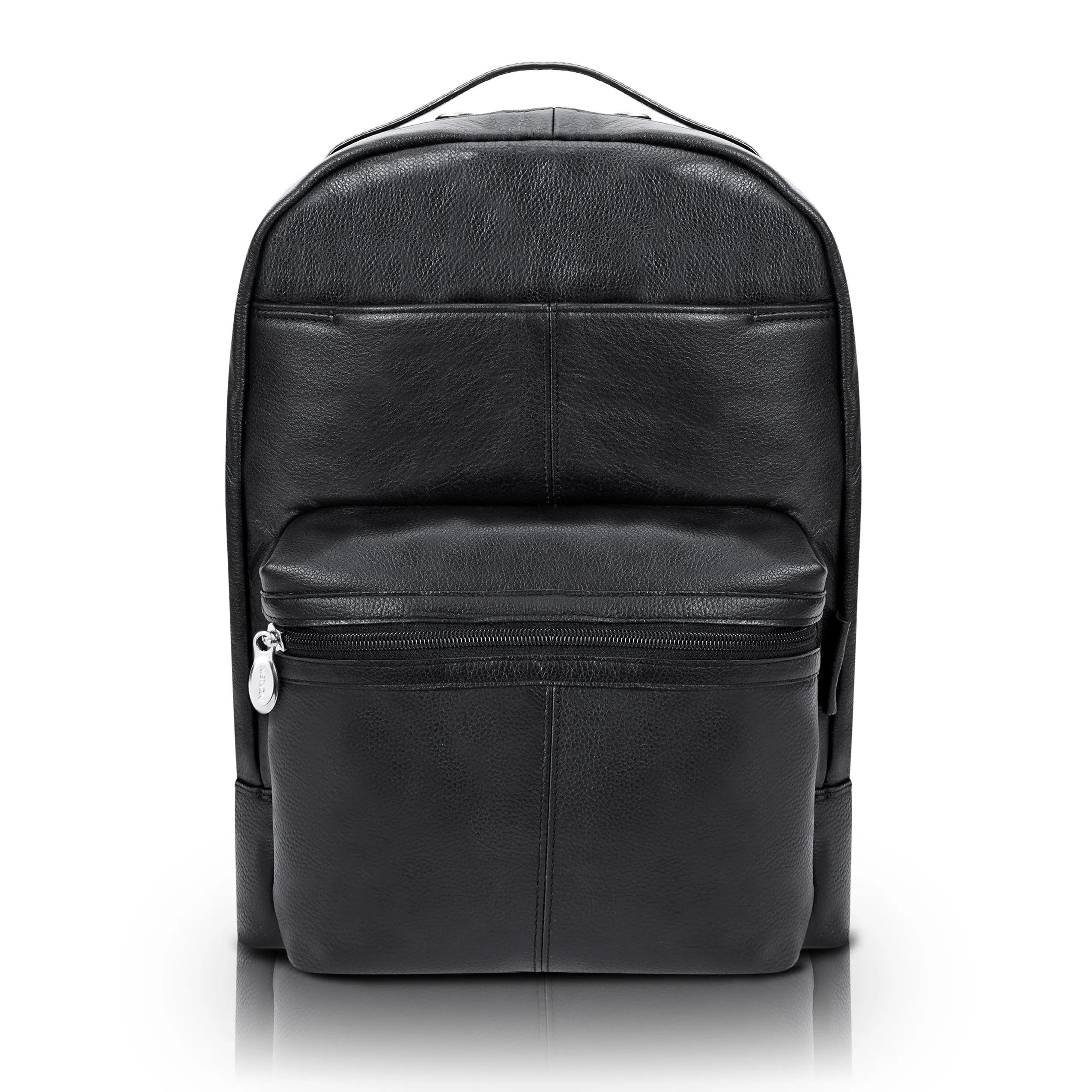 PARKER | 15” Leather Dual-Compartment Laptop Backpack