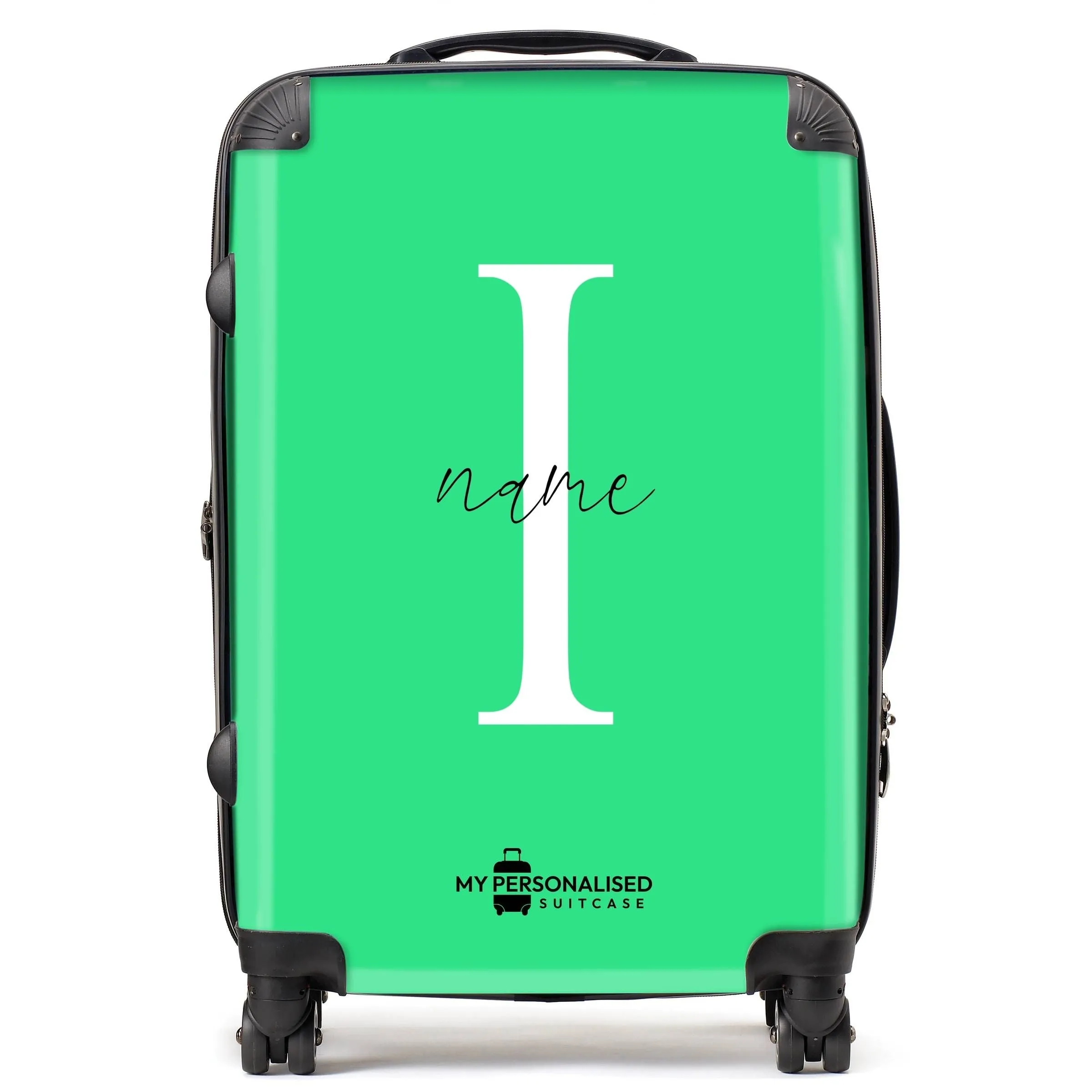 Personalised Baby Green Suitcase