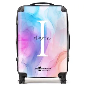 Personalised Smoke Pastel Suitcase - 4