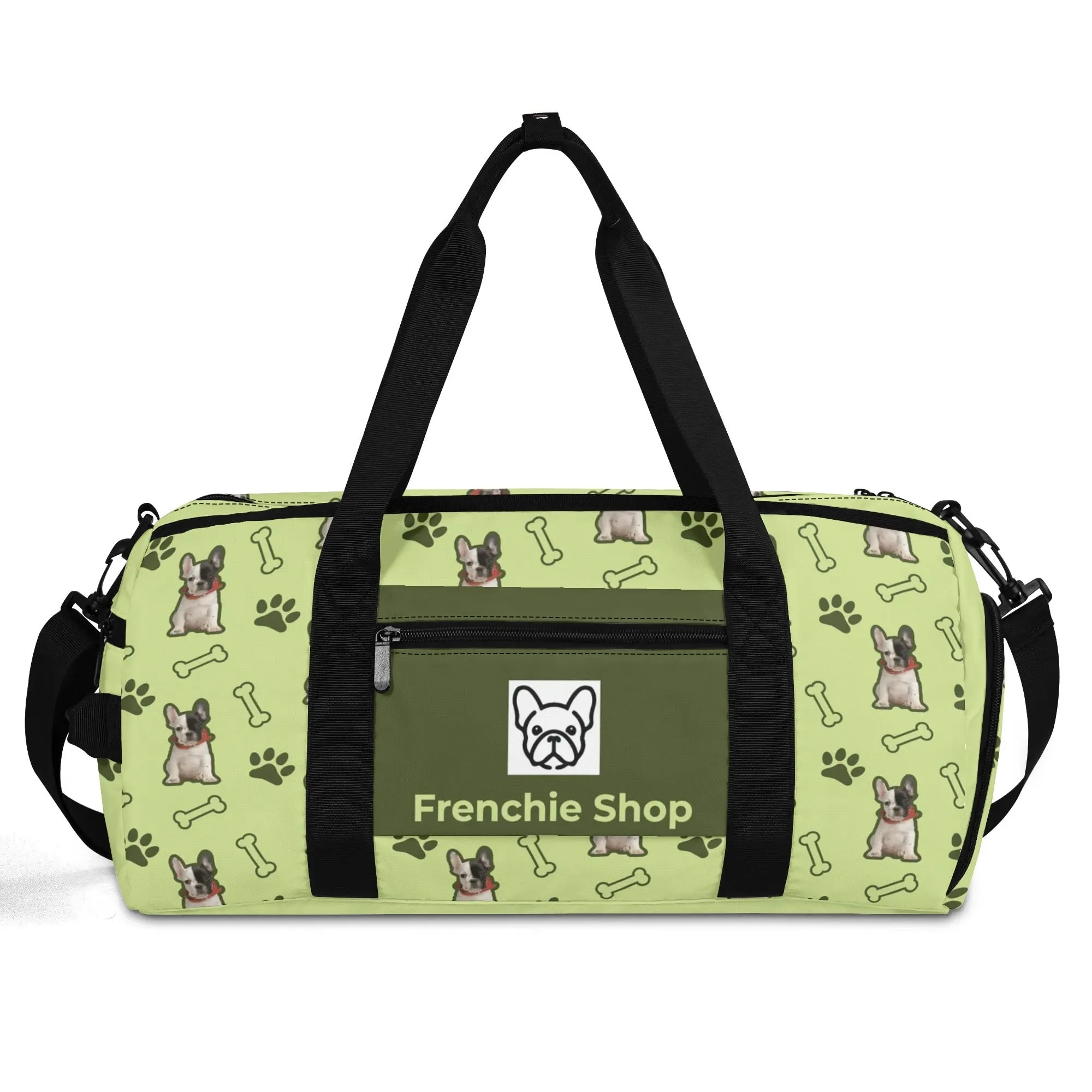 Personalized Gym Bag for Frenchie Lovers with Your Frenchie’s image