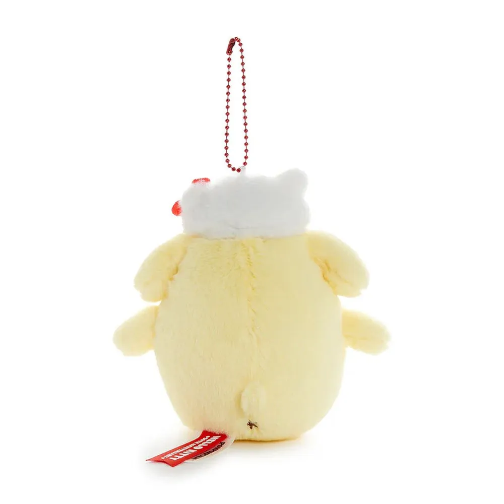 Pompompurin Mascot Keychain Plush :Hello Kitty 50th Anniversary