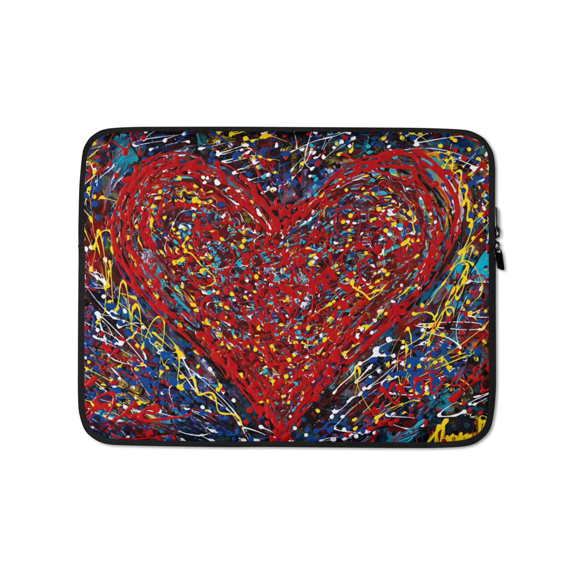 "Heart Scribbles" - Laptop Sleeve