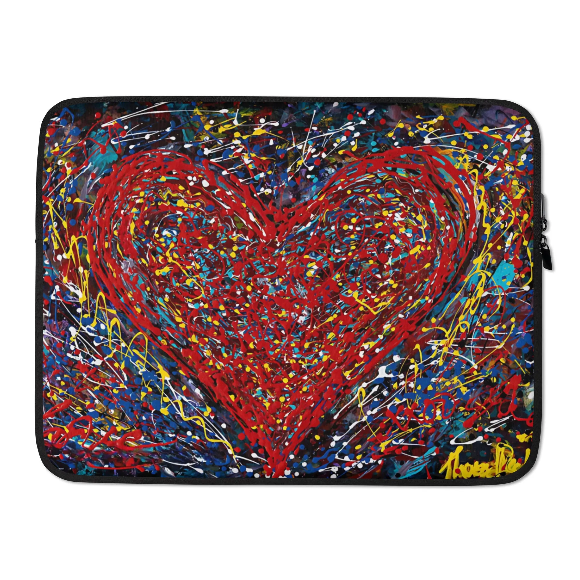 "Heart Scribbles" - Laptop Sleeve