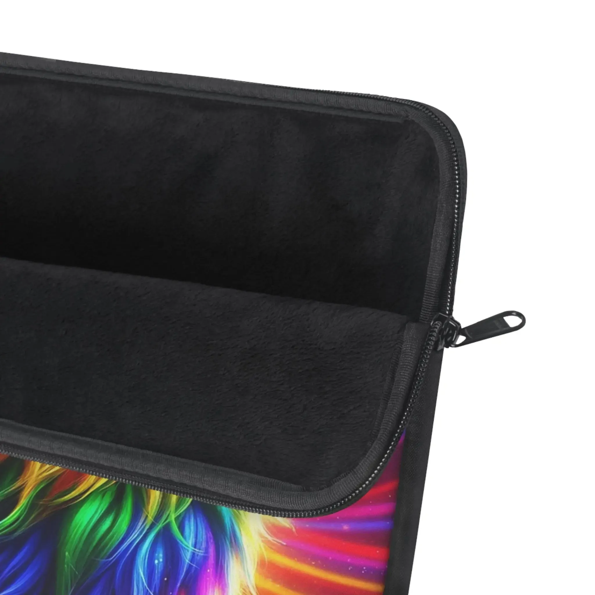 Rainbow Fluffy Cat - Laptop Cover