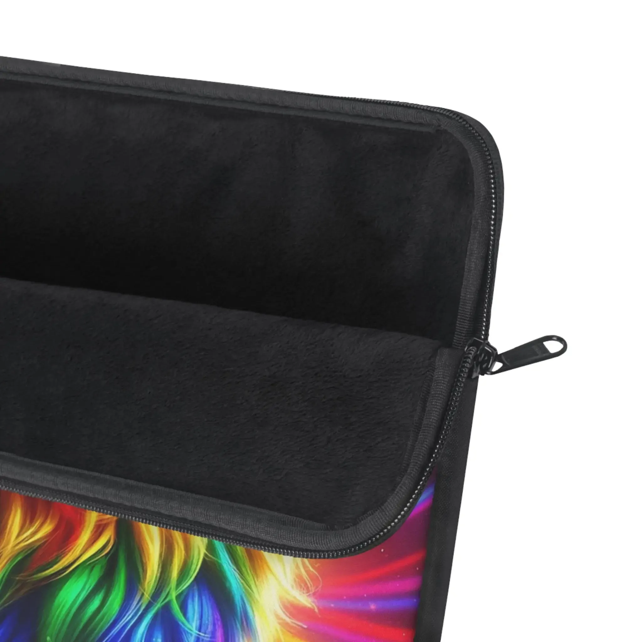 Rainbow Fluffy Cat - Laptop Cover