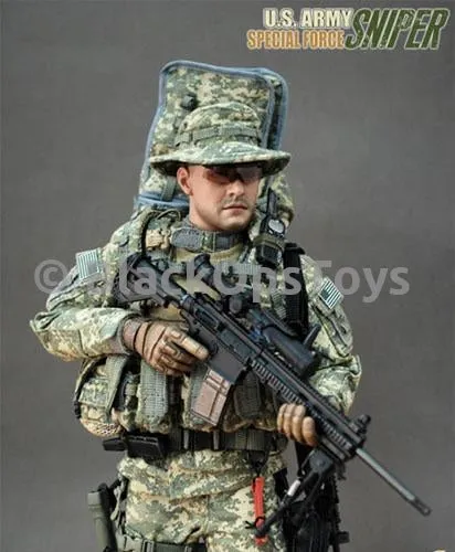 Rare Hot Toys U.S. Army Special Forces Sniper in ACU Mint in Box