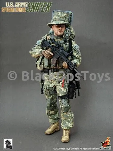 Rare Hot Toys U.S. Army Special Forces Sniper in ACU Mint in Box