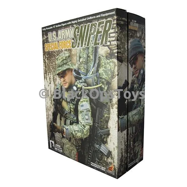 Rare Hot Toys U.S. Army Special Forces Sniper in ACU Mint in Box