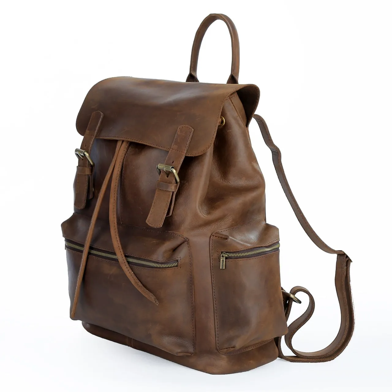 Robel Backpack: Dark Brown