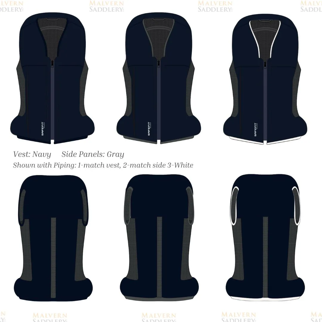 Safefit Airbag Vest - Navy/Custom