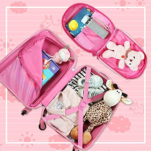 Sandinrayli Kid's Luggage Set with Spinner Wheels