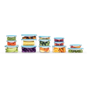 Seal Fresh Plastic Container (28 Piece Set)