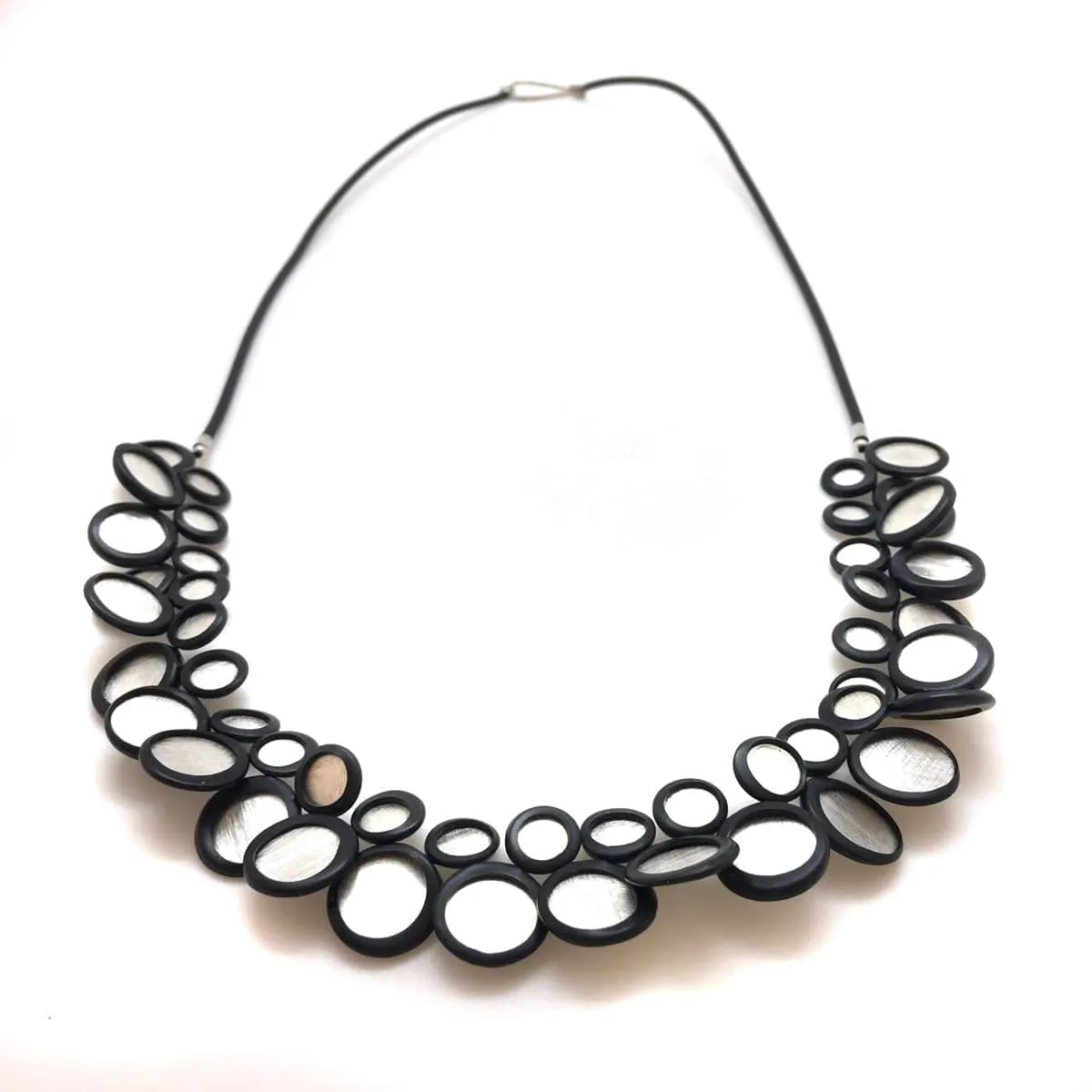 Silver Bubbles Necklace