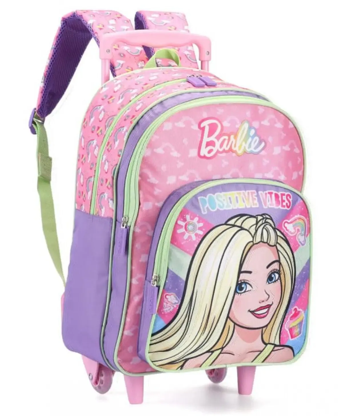 Striders-Barbie School Bag 46cm Trolley -MAT67