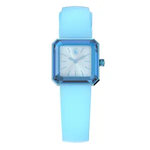 Swarovski Watch Lucent with Silicone Strap Blue 5624385