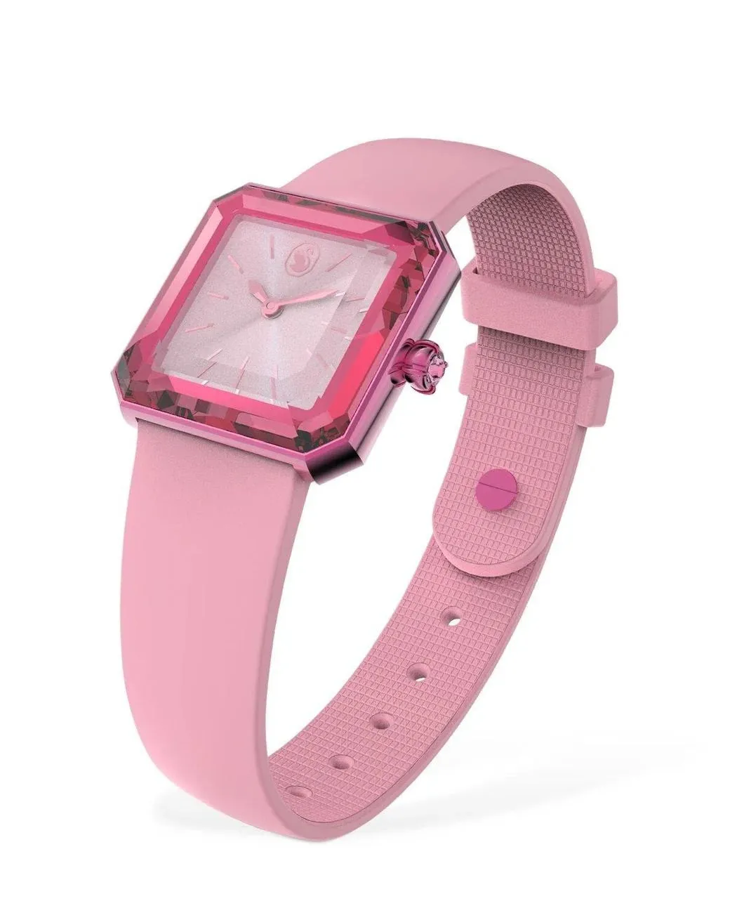 Swarovski Watch Lucent with Silicone Strap Pink 5624373