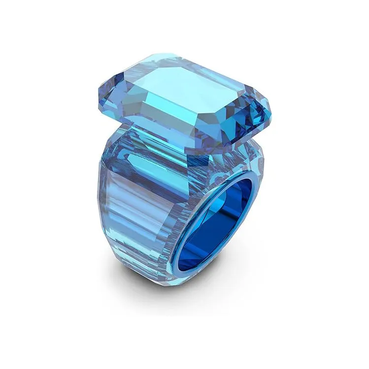 Swarovski Women's Blue Size 8 Lucent Cocktail Ring - 5607352