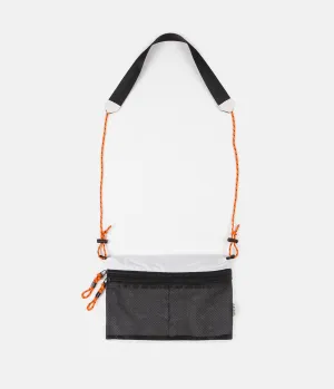 Taikan Everything Sacoche Bag - White / Black / Orange - Large