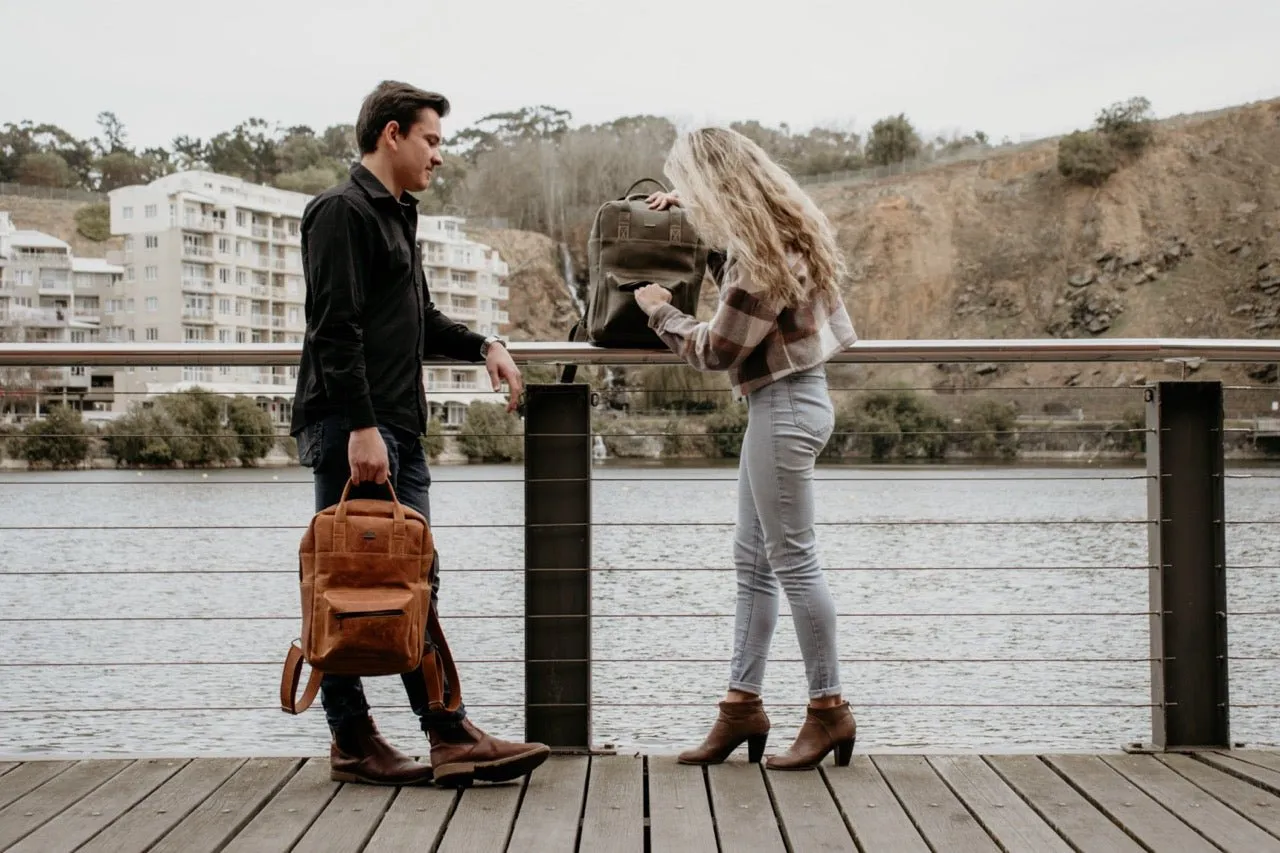 Tan Leather Goods - Charlie Backpack | Toffee